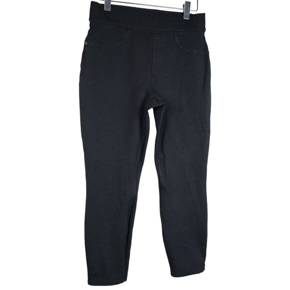 Spanx Black The Perfect Pant Ankle Ponte 4 Pocket High Waist Shaping S PETITIE - Picture 5 of 13